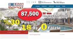 Desktop Screenshot of dmamimarlik.com